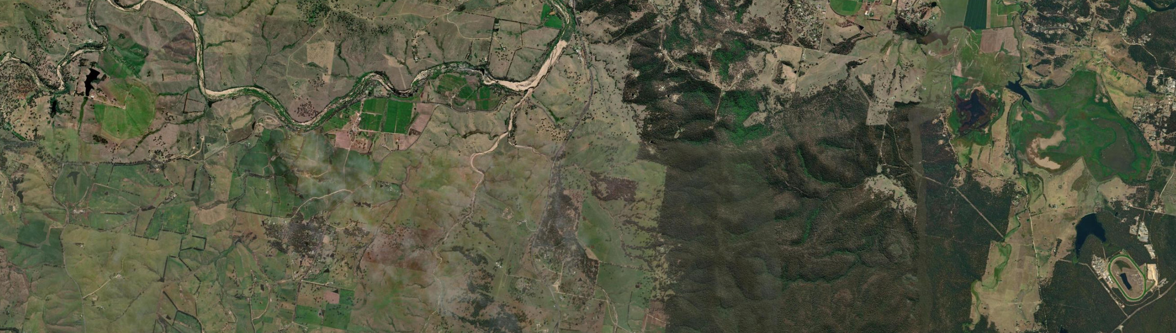 Aerial view of Kingswood (Bega Valley - NSW), NSW