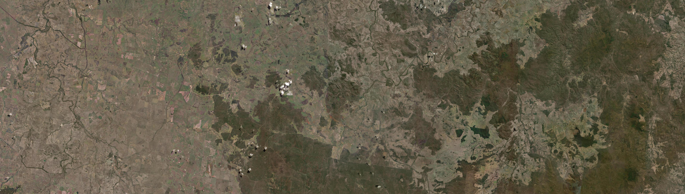 Aerial view of Auburn (Qld), QLD