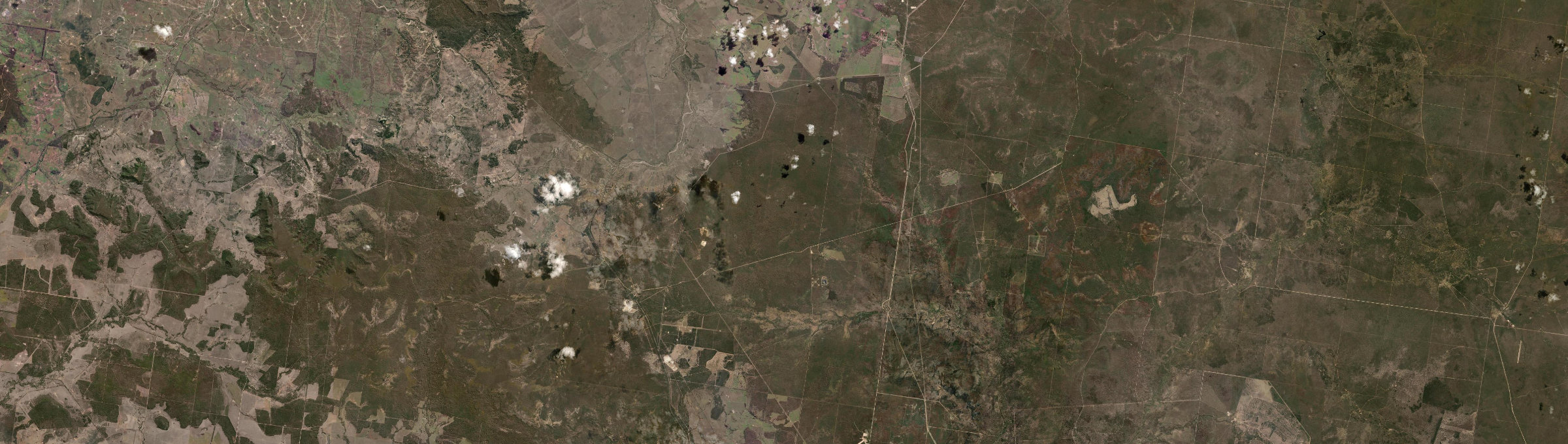 Aerial view of Gurulmundi, QLD