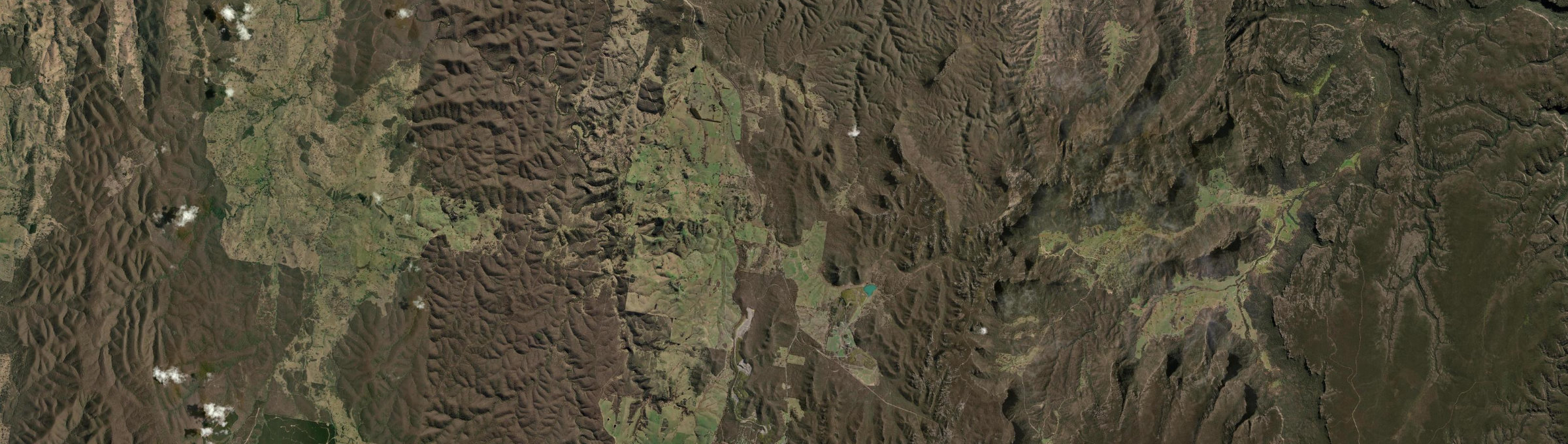 Aerial view of Ben Bullen, NSW