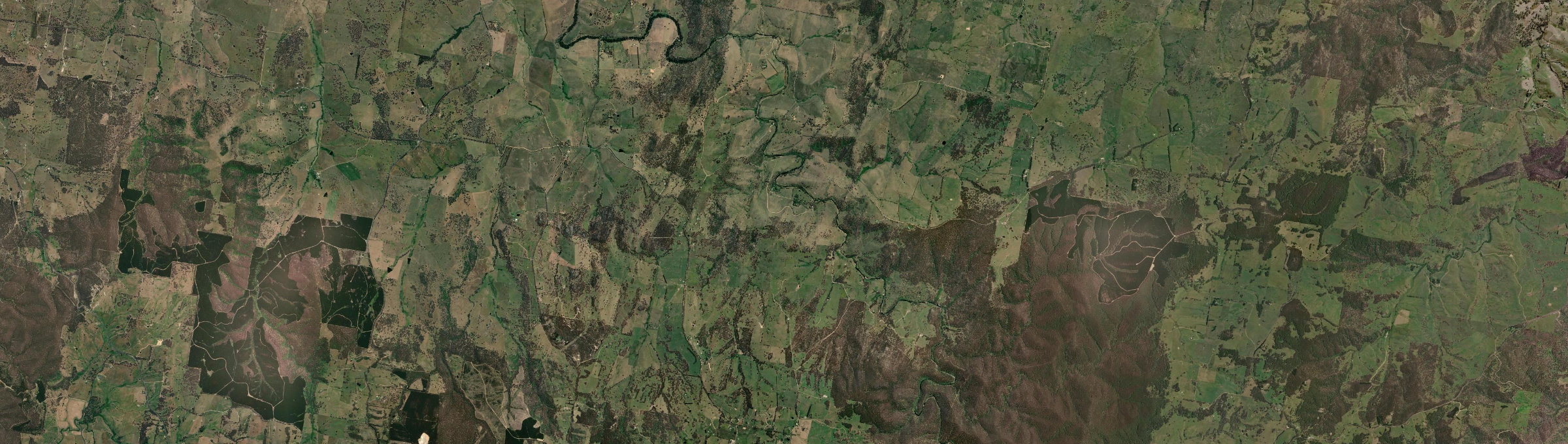 Aerial view of Mount Olive (Oberon - NSW), NSW