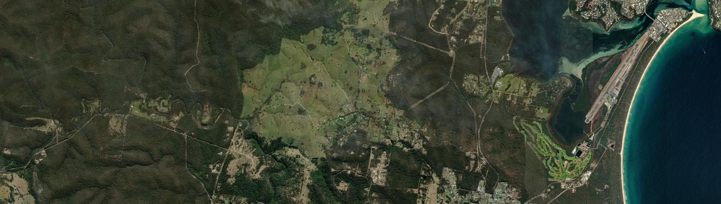 Aerial view of Bald Hills (NSW), NSW