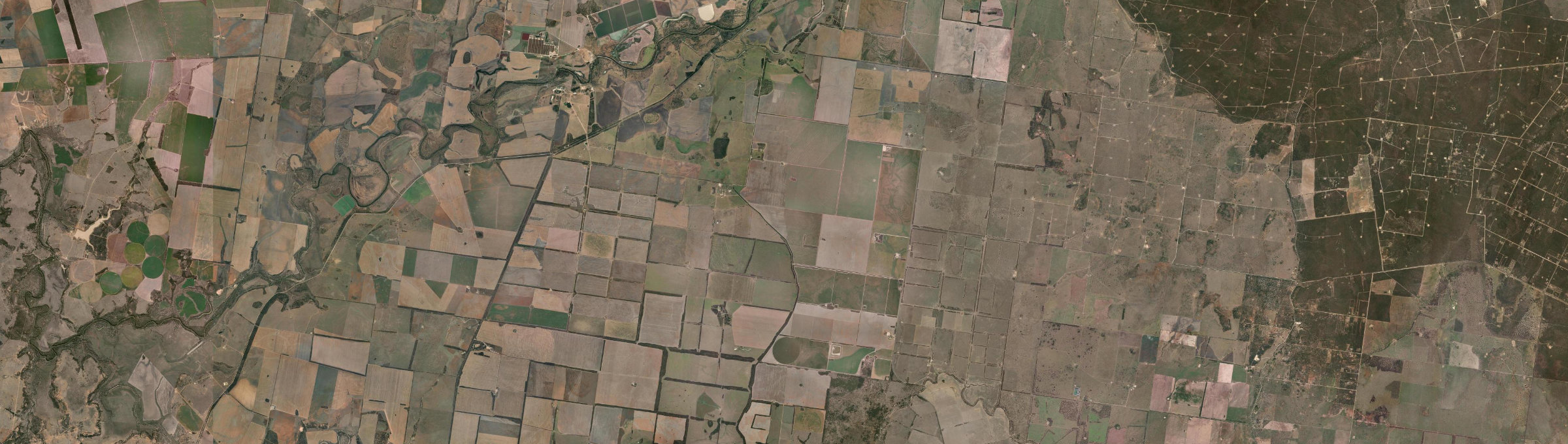 Aerial view of Barramornie, QLD