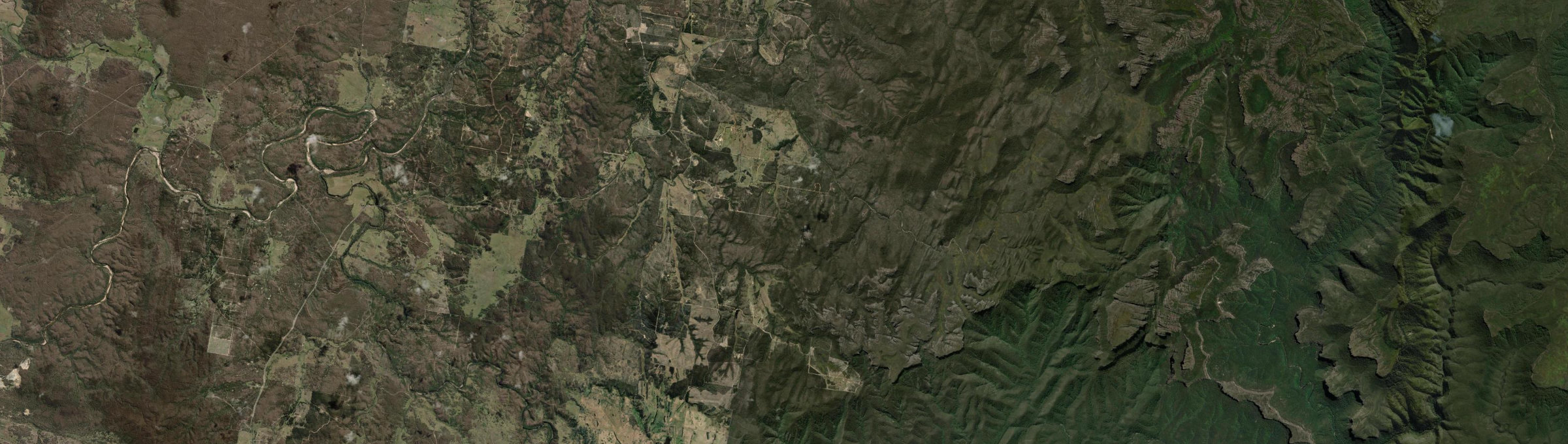 Aerial view of Wog Wog (Queanbeyan-Palerang Regional - NSW), NSW