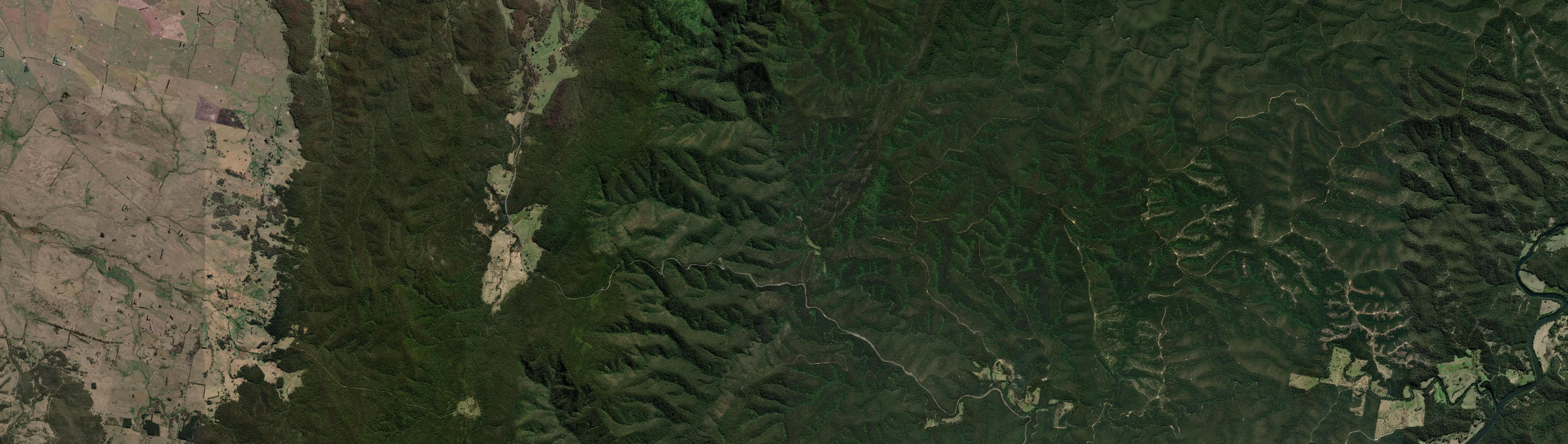Aerial view of Murrengenburg, NSW