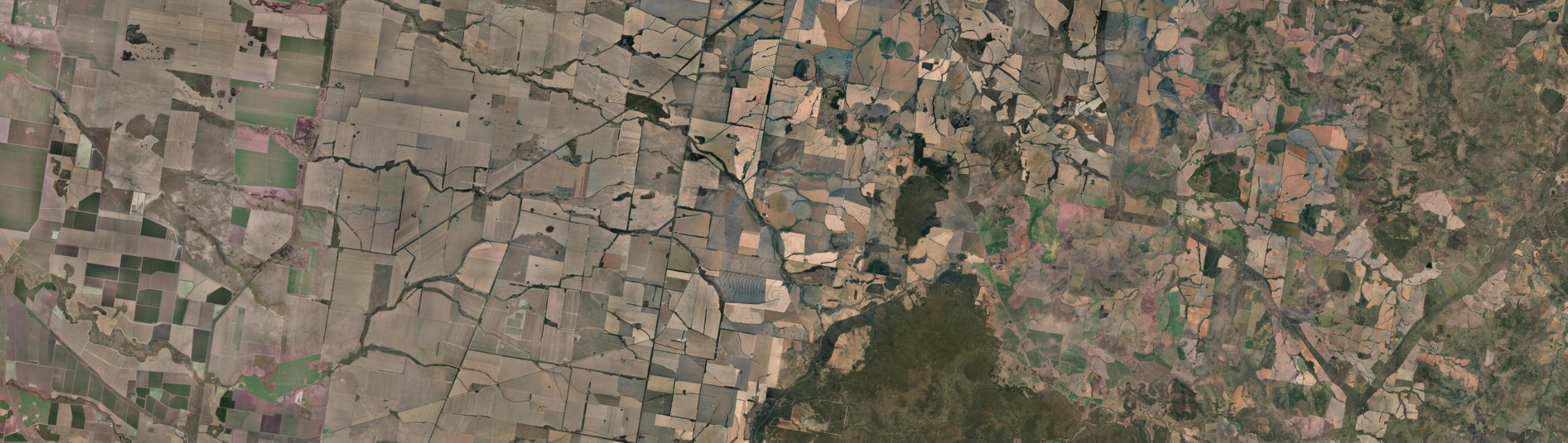 Aerial view of Crooble, NSW