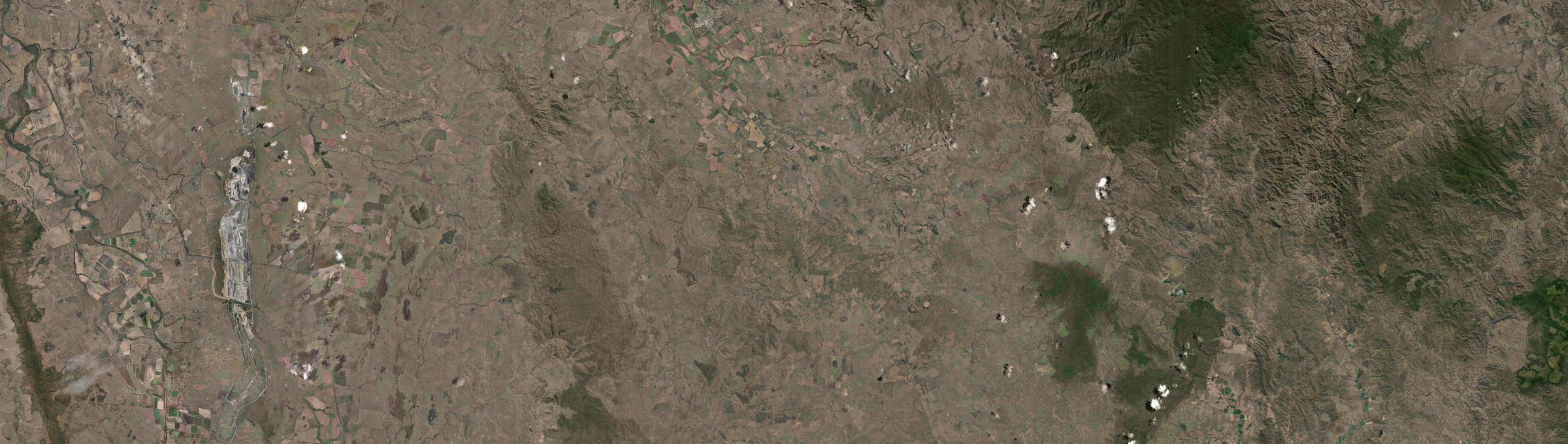 Aerial view of Thangool, QLD