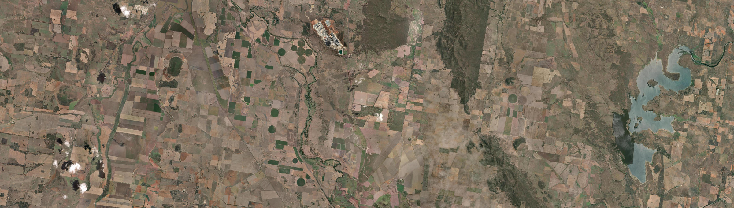 Aerial view of Blue Vale, NSW