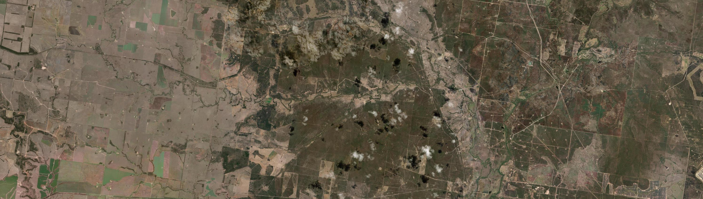 Aerial view of Dalwogon, QLD