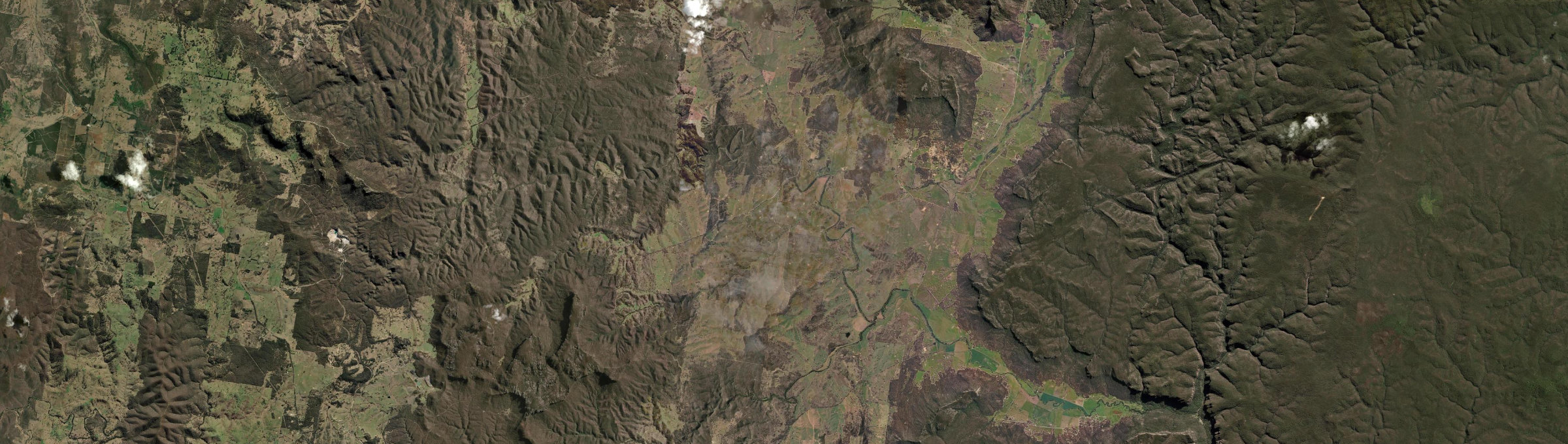 Aerial view of Glen Alice, NSW
