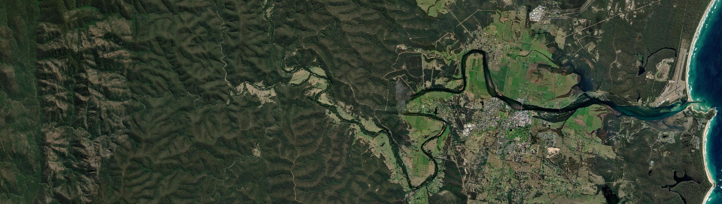 Aerial view of Kiora, NSW