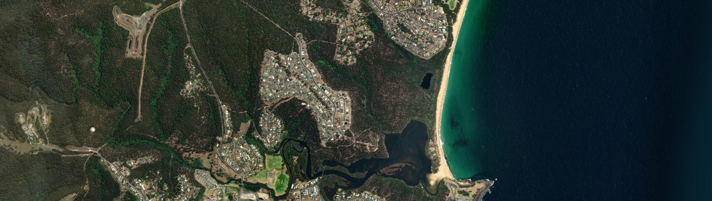 Aerial view of Mirador, NSW