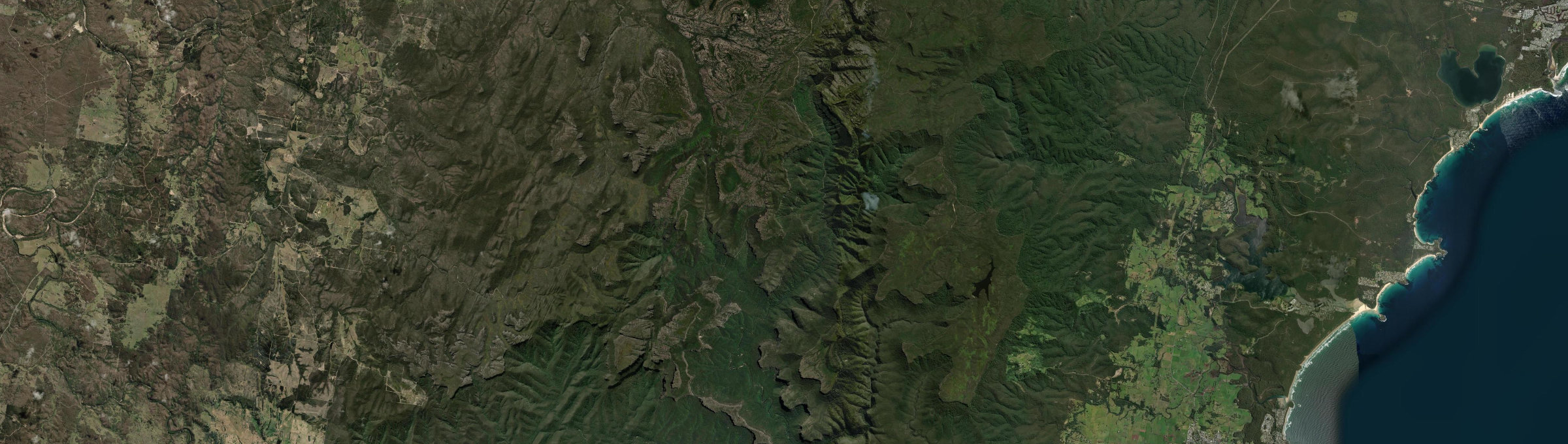 Aerial view of Endrick, NSW