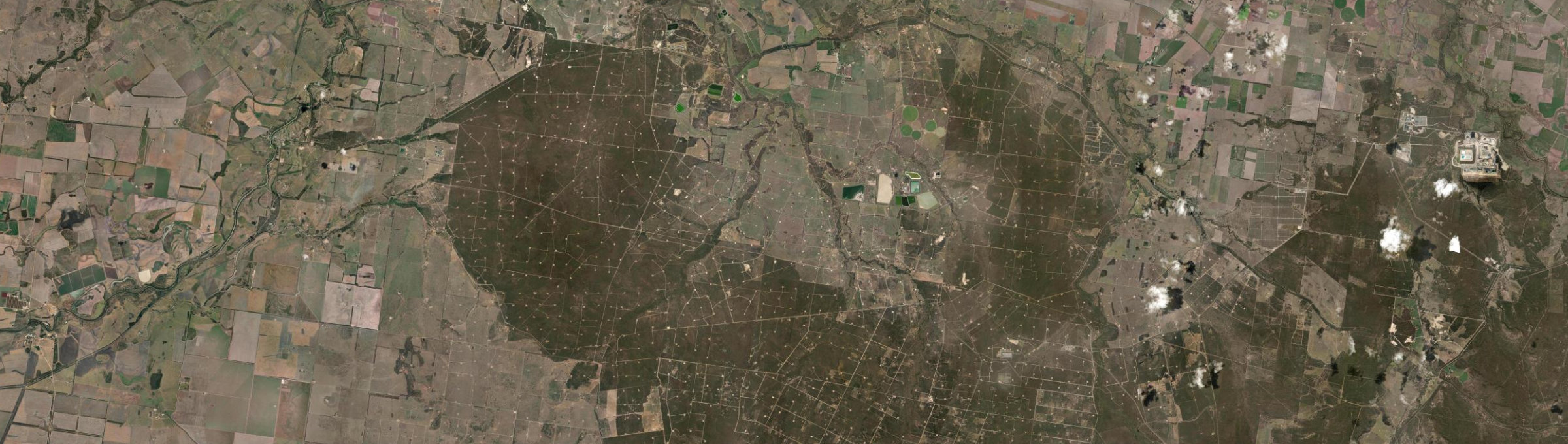 Aerial view of Wieambilla, QLD