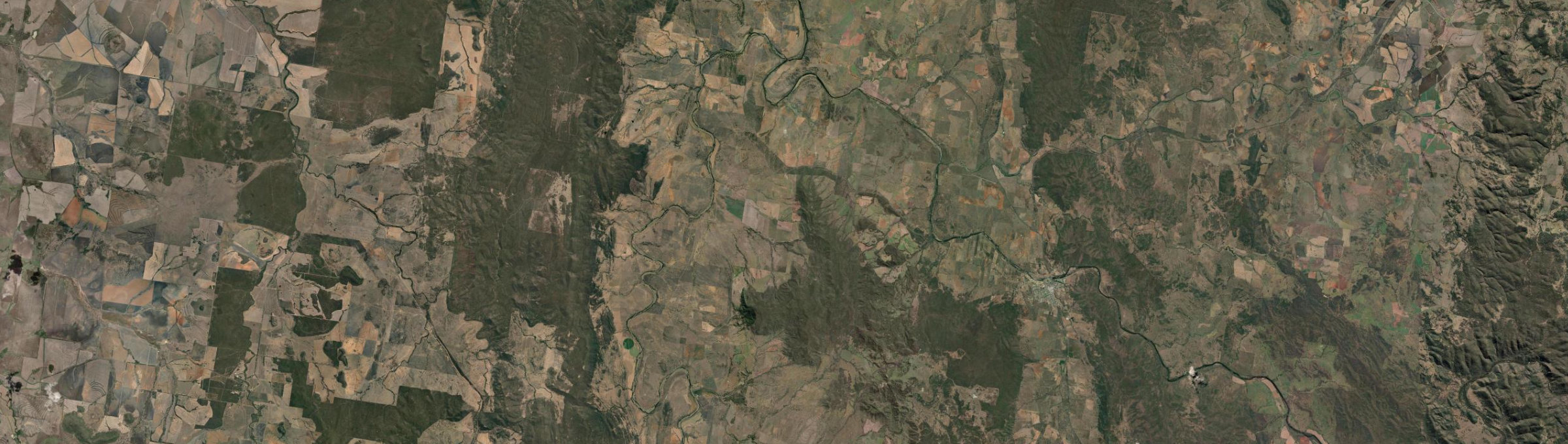 Aerial view of Bangheet, NSW