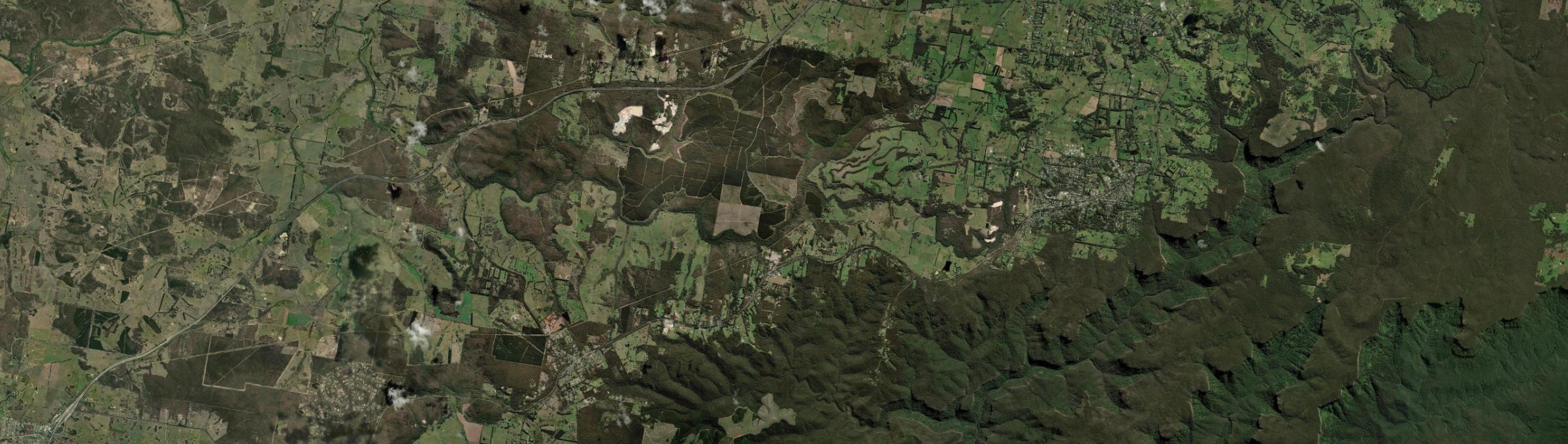 Aerial view of Penrose, NSW