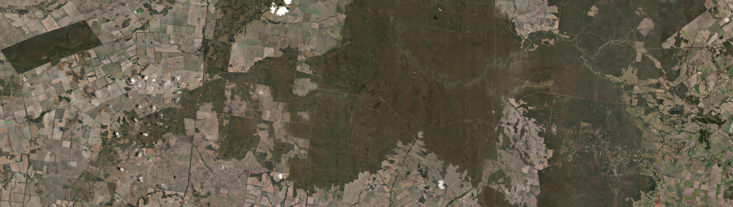 Aerial view of Boondandilla, QLD