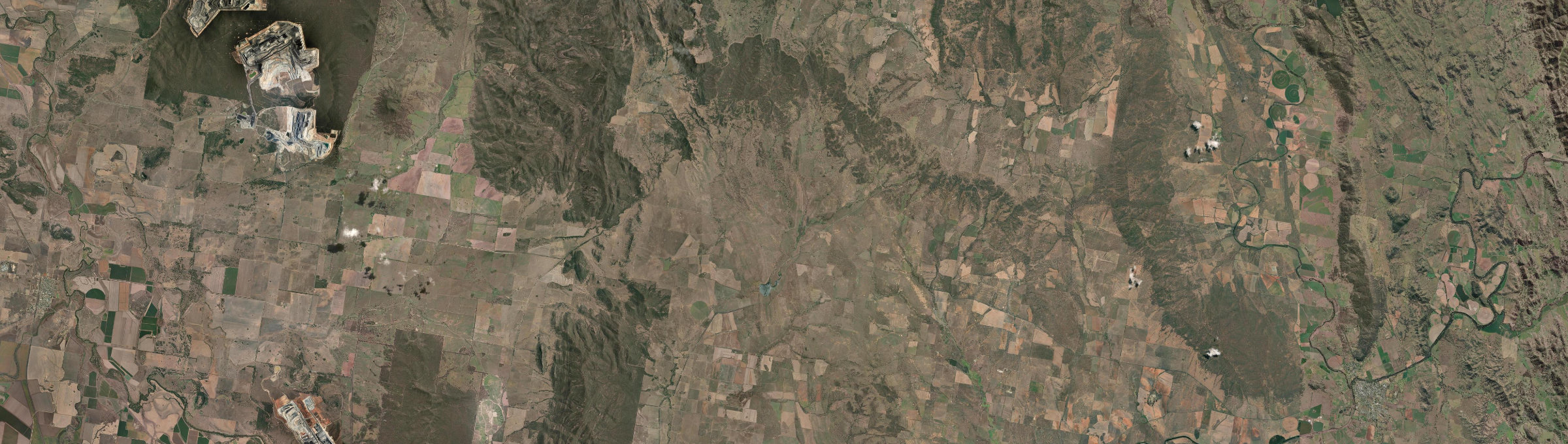 Aerial view of Rangari, NSW