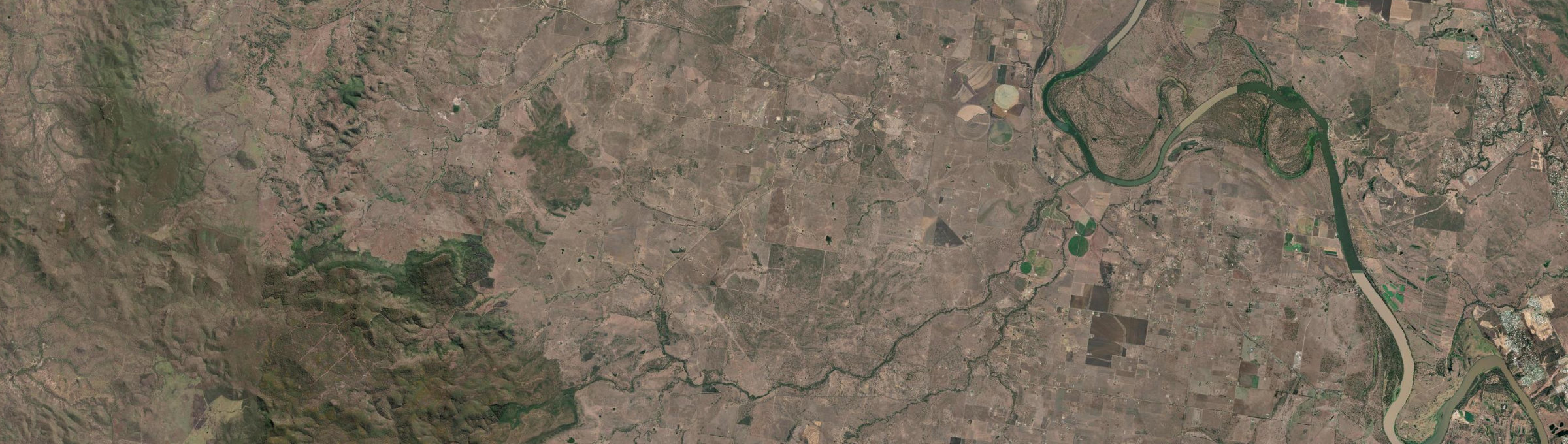 Aerial view of Ridgelands, QLD