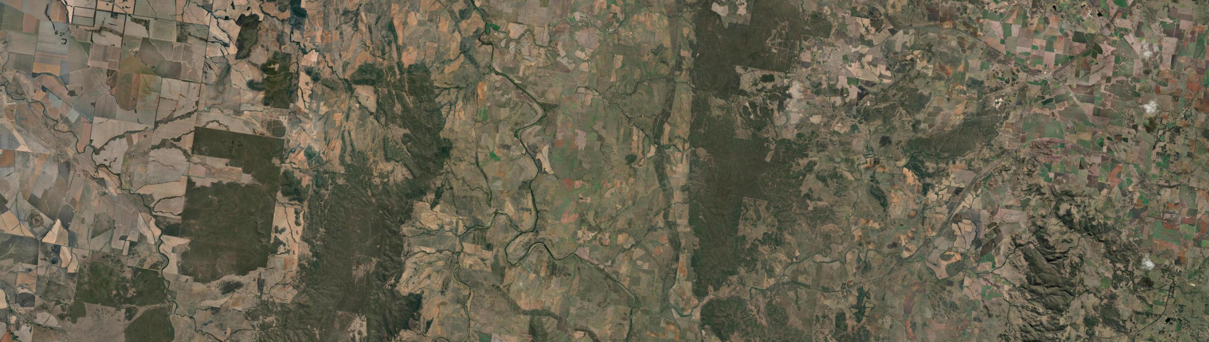 Aerial view of Gineroi, NSW