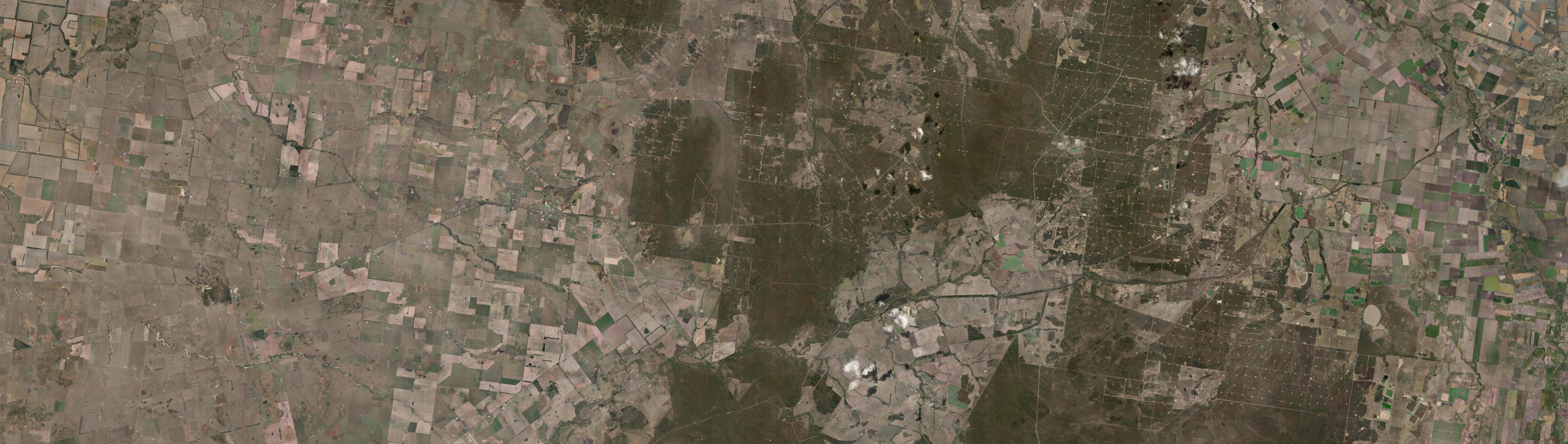 Aerial view of Goranba, QLD