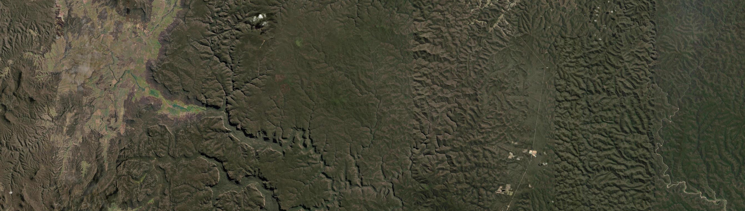 Aerial view of Wirraba, NSW