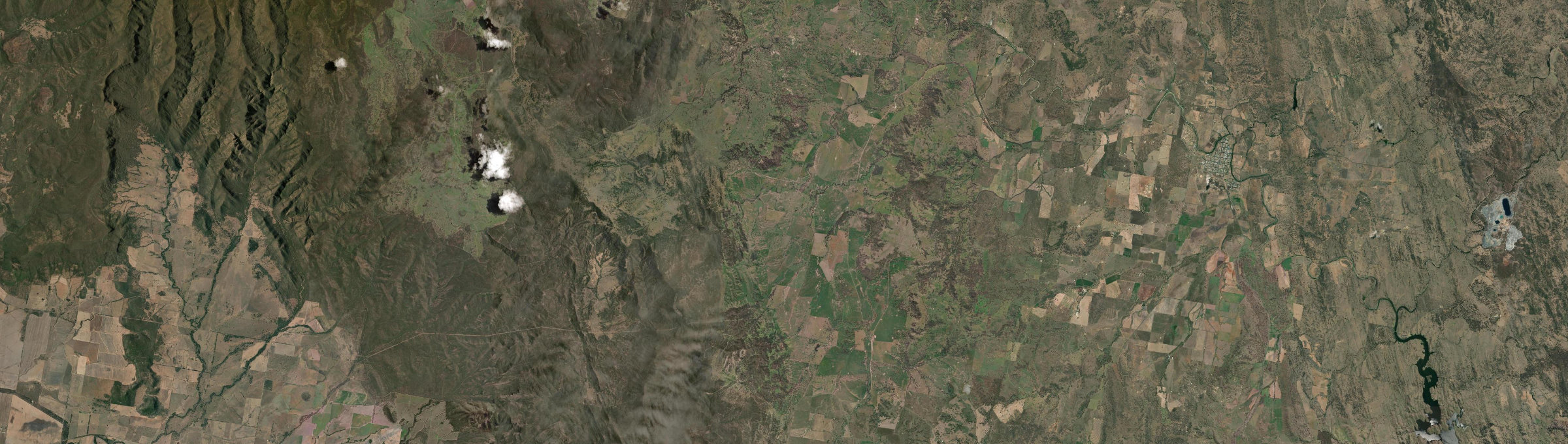 Aerial view of Mayvale, NSW