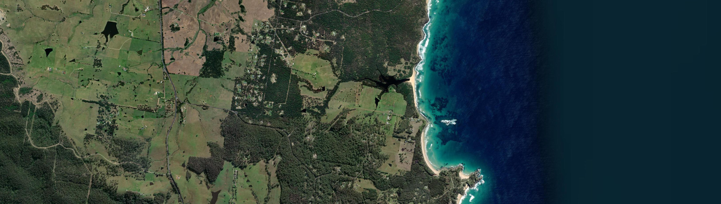 Aerial view of Meringo, NSW