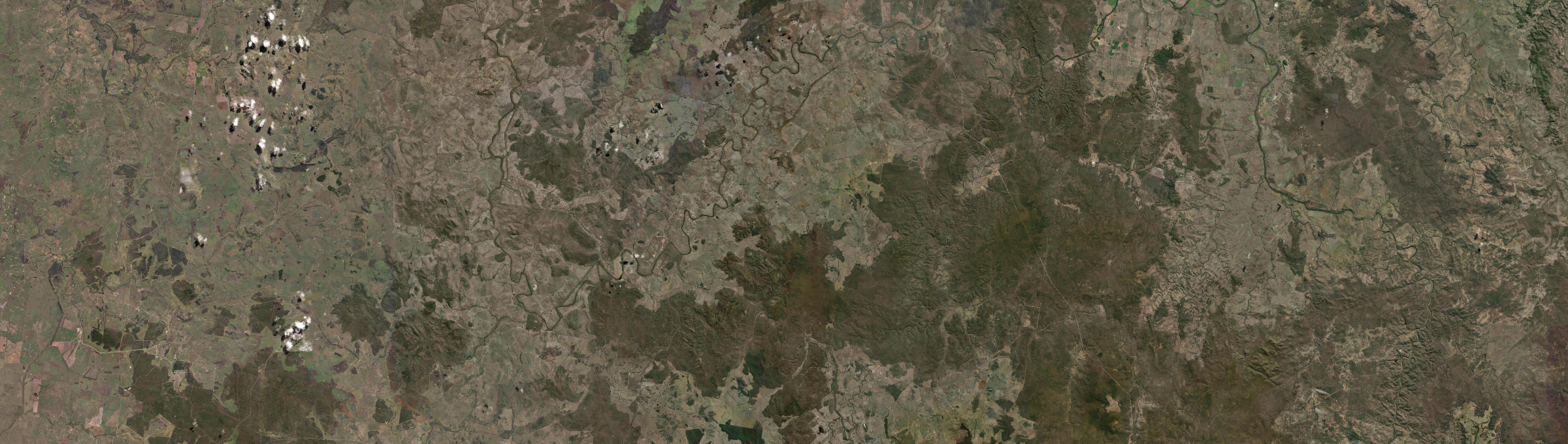 Aerial view of Hawkwood, QLD