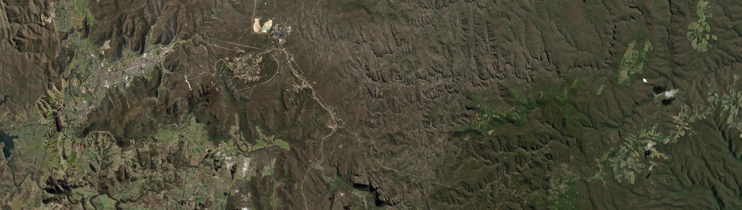 Aerial view of Bell (NSW), NSW