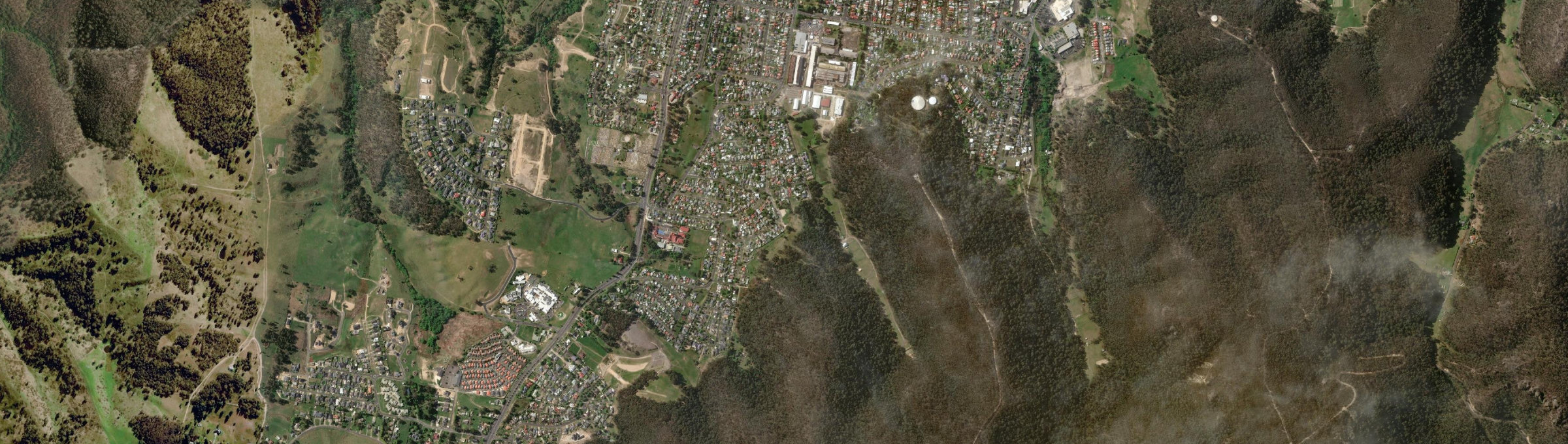 Aerial view of Littleton, NSW