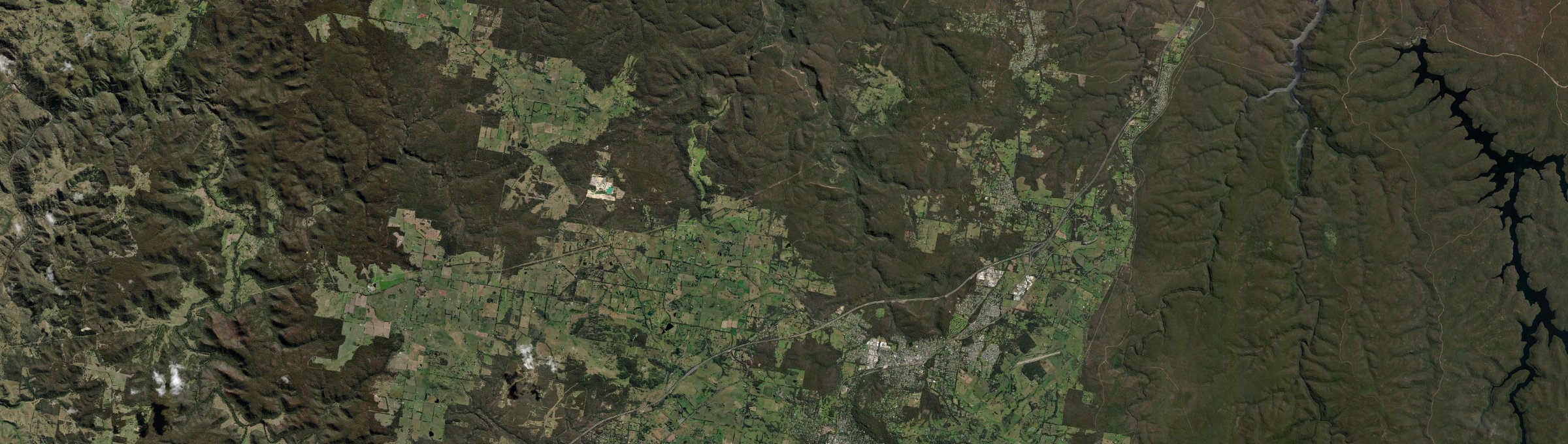 Aerial view of Woodlands (Wingecarribee - NSW), NSW