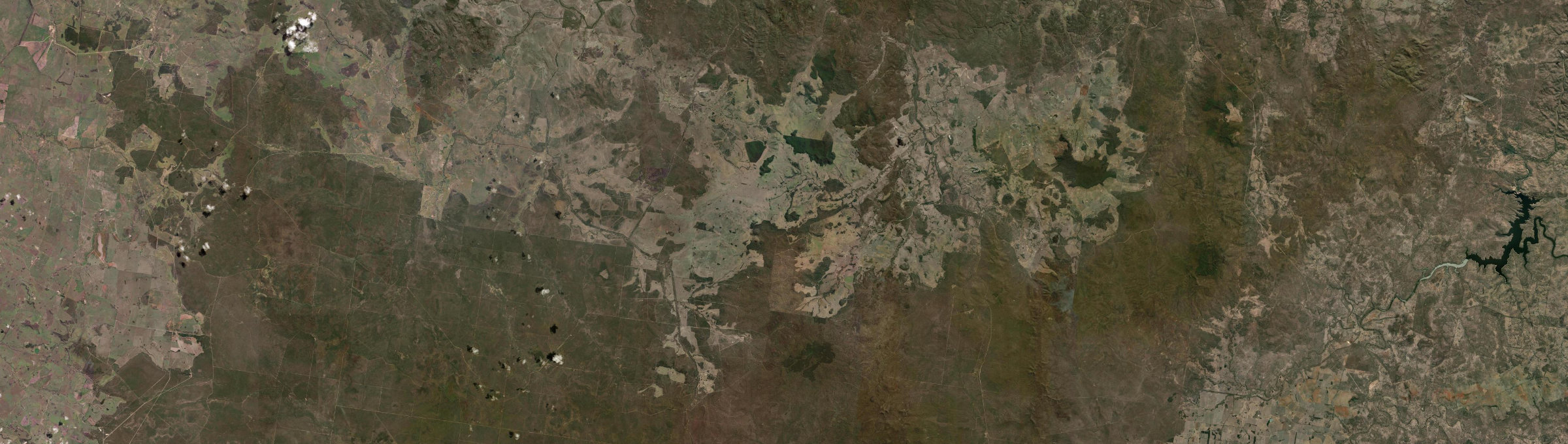 Aerial view of Kragra, QLD