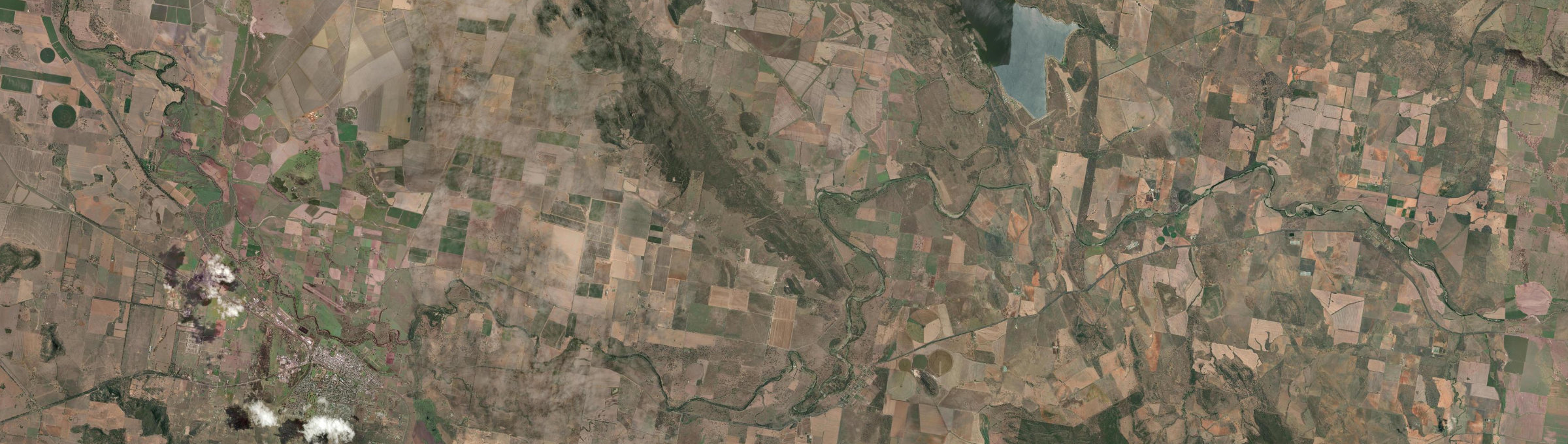 Aerial view of Orange Grove (NSW), NSW