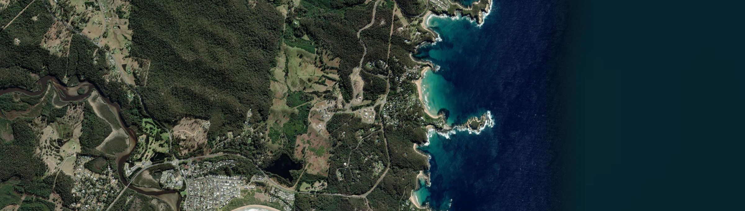 Aerial view of Rosedale (NSW), NSW