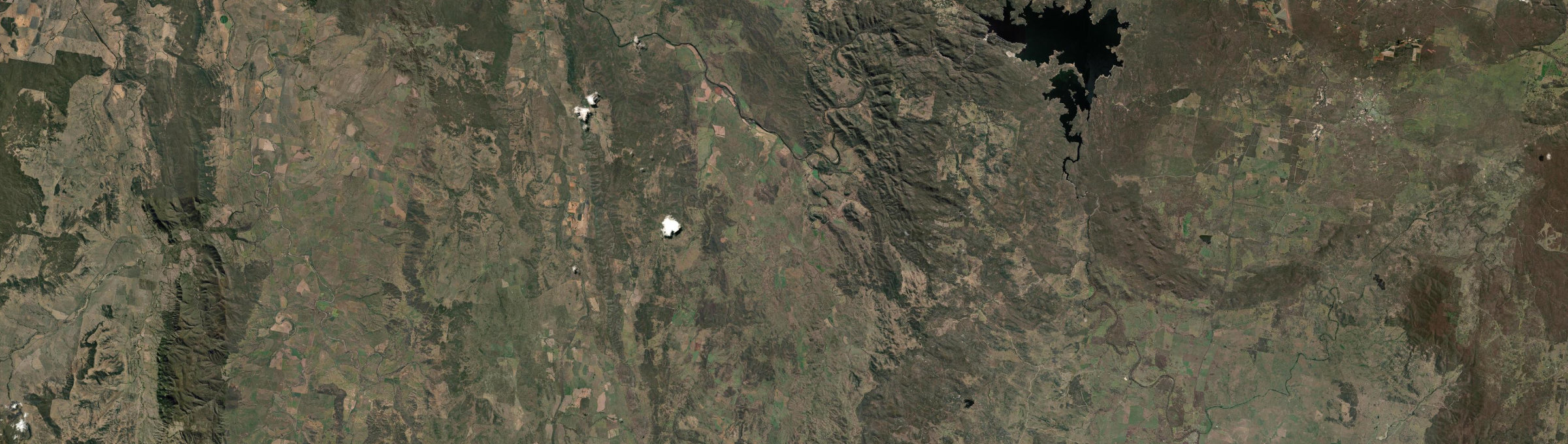 Aerial view of Keera, NSW