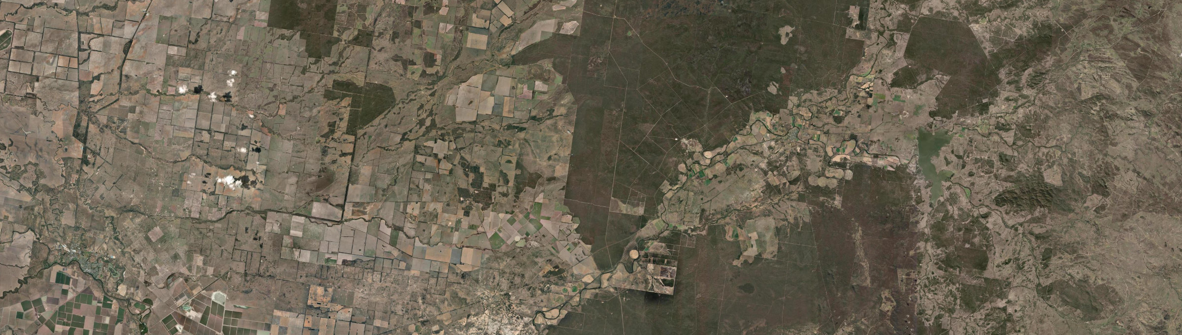 Aerial view of Whetstone, QLD