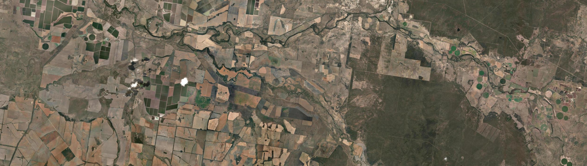 Aerial view of Twin Rivers, NSW