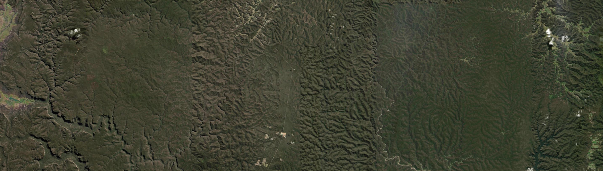 Aerial view of Mellong, NSW