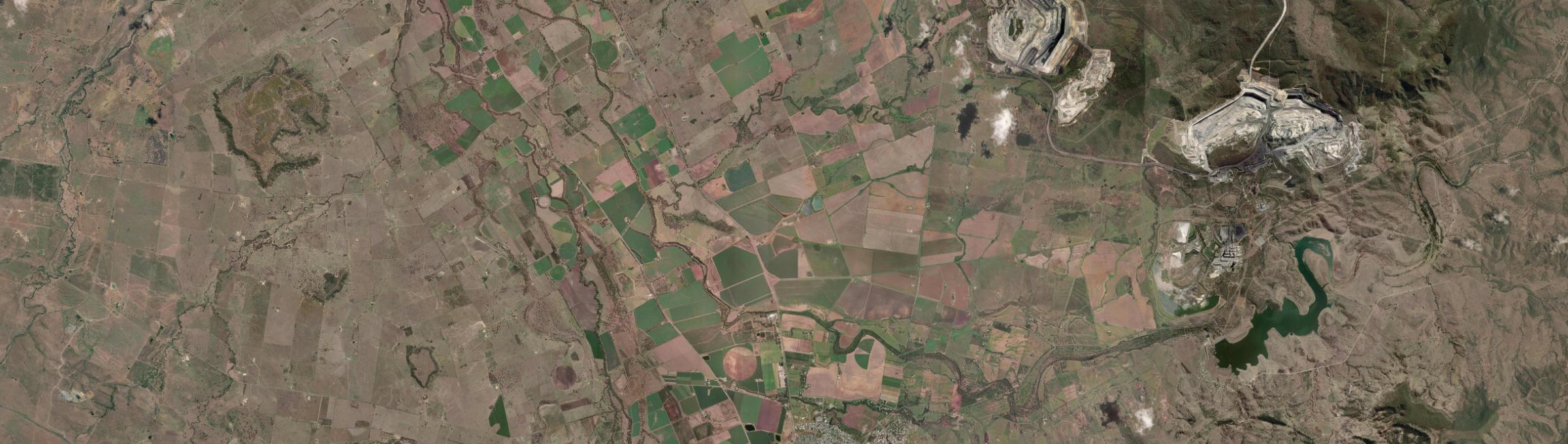 Aerial view of Dakenba, QLD
