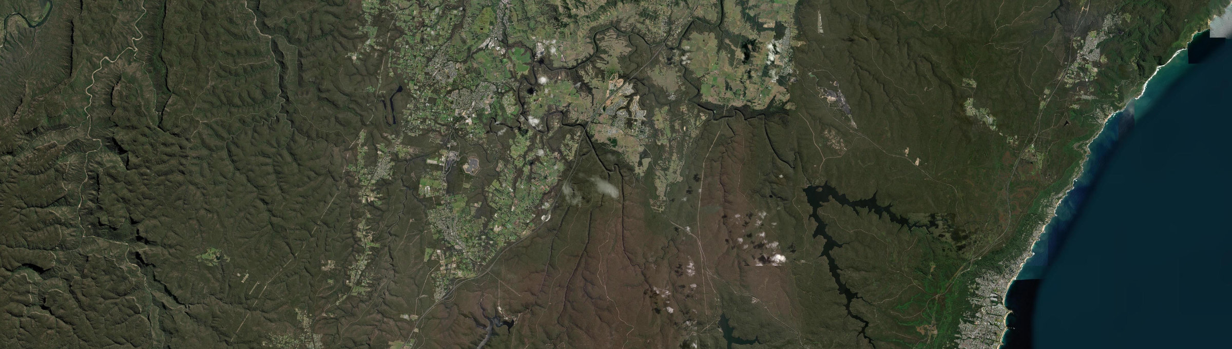 Aerial view of Wilton (NSW), NSW