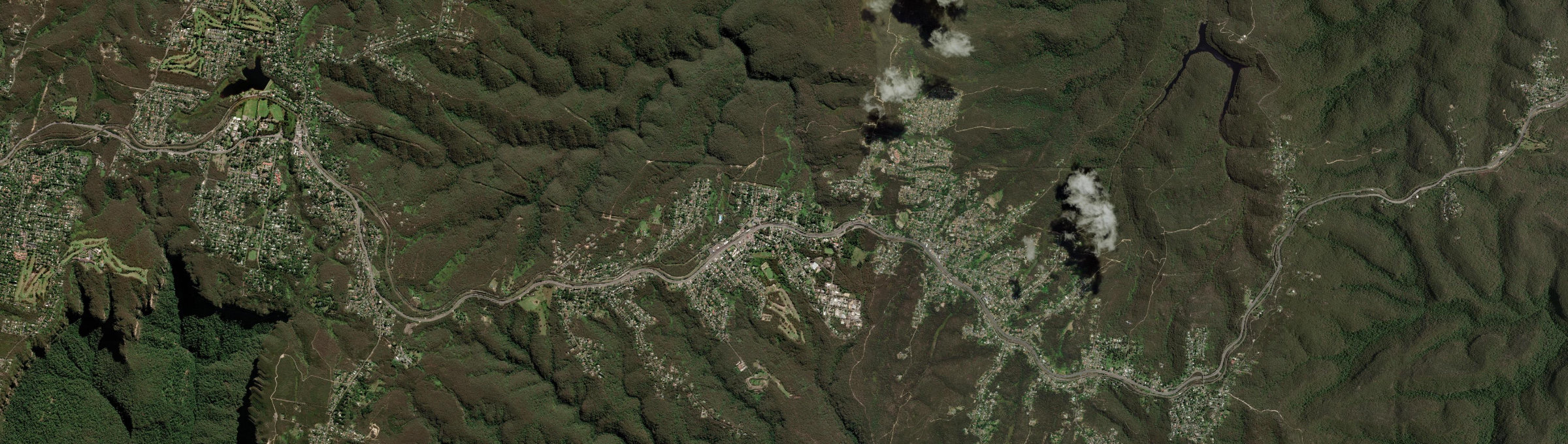 Aerial view of Lawson (NSW), NSW