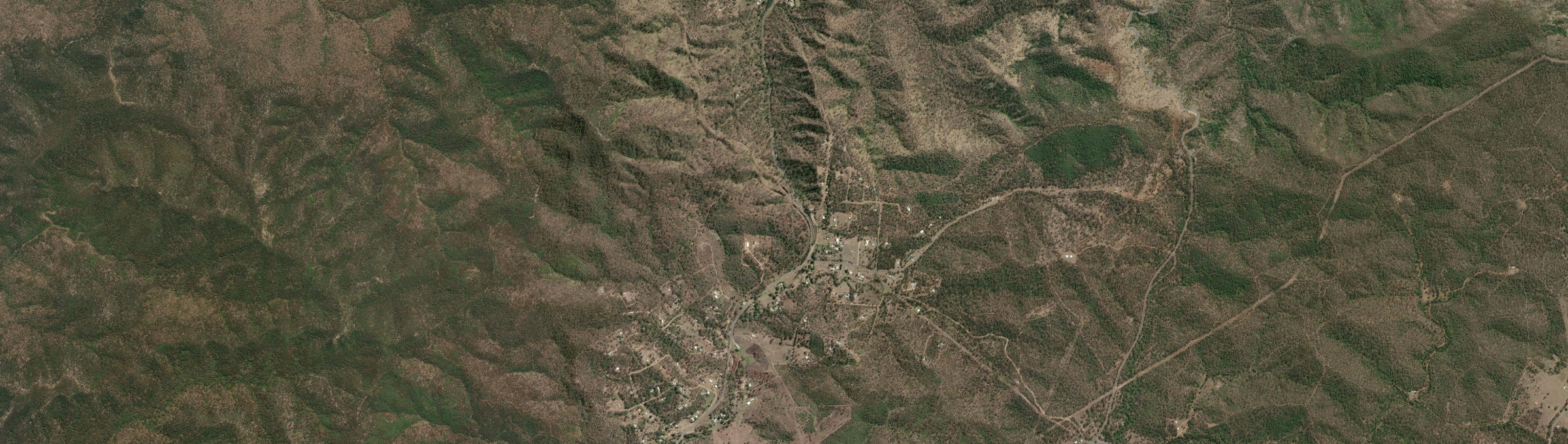 Aerial view of Moongan, QLD