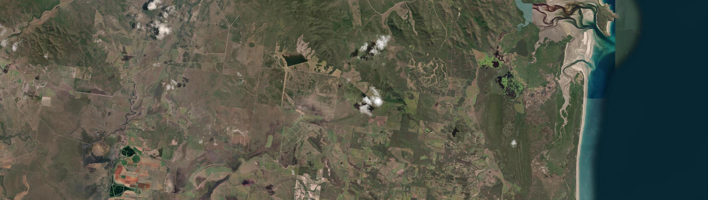 Aerial view of Maryvale (Livingstone - Qld), QLD