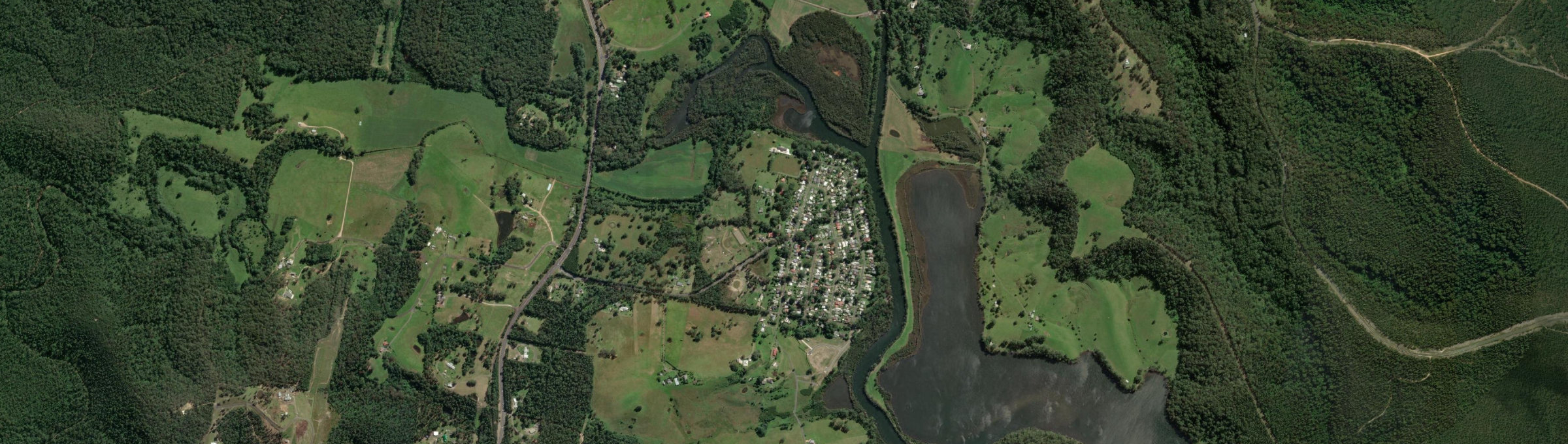 Aerial view of Fishermans Paradise, NSW