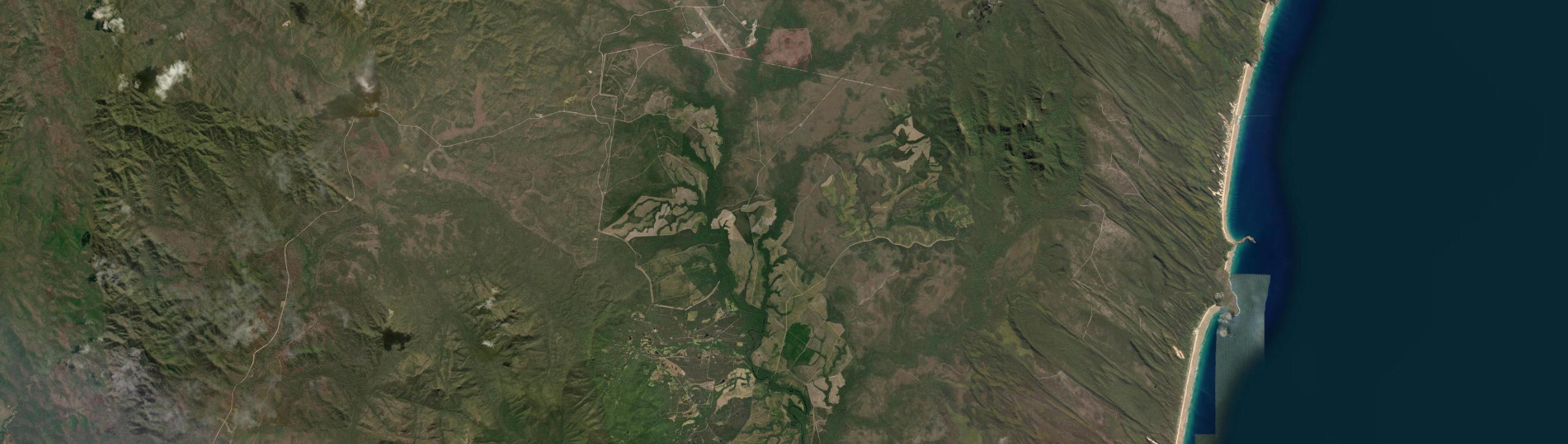 Aerial view of Weerriba, QLD