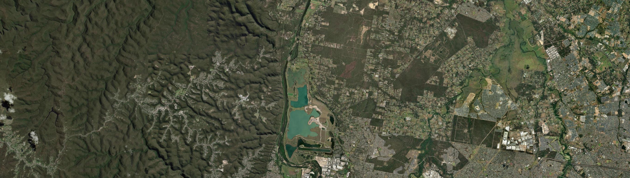 Aerial view of Castlereagh, NSW