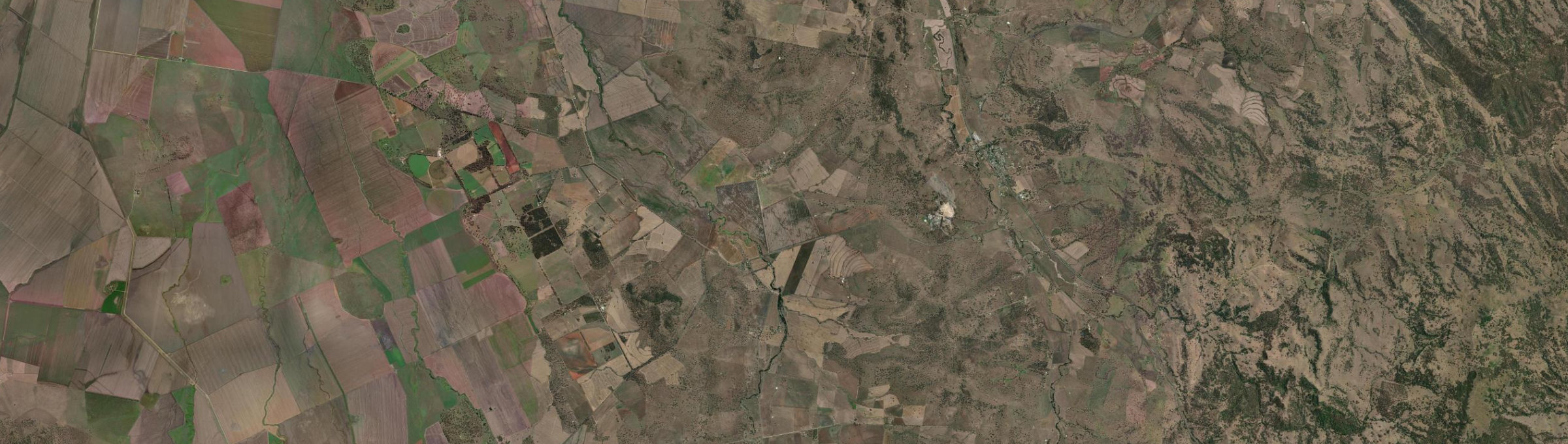 Aerial view of Warrah, NSW