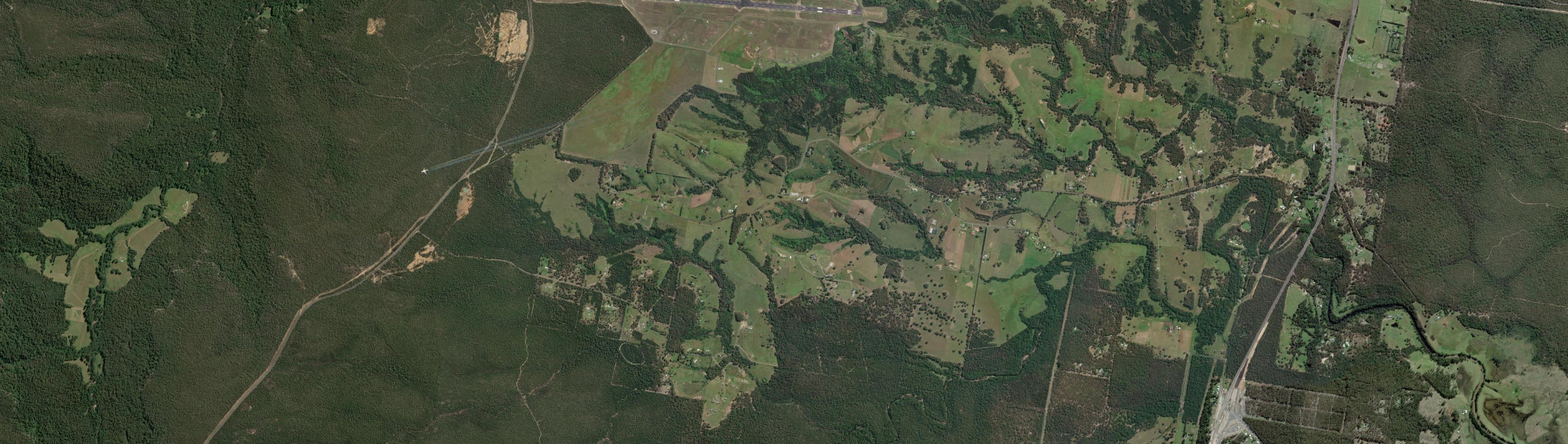 Aerial view of Parma, NSW
