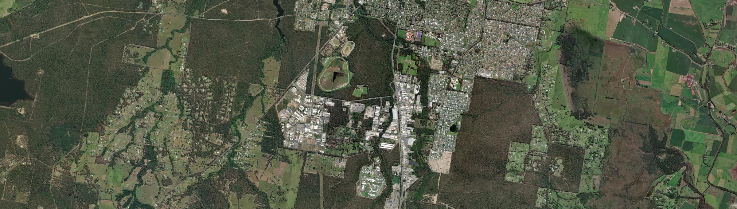 Aerial view of South Nowra, NSW